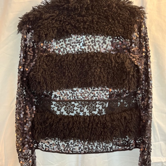 DiktonsBARCELONA FURRY SEQUENCE CARDIGAN - Picture 4 of 5